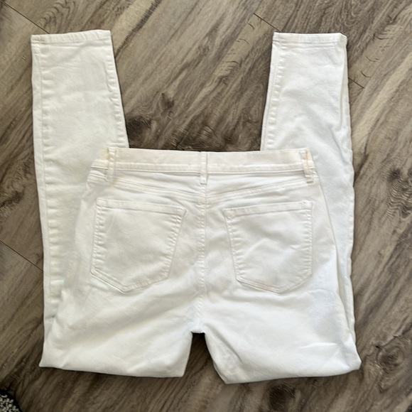 Loft white denim. Size 28 EUC. SF home - Picture 4 of 9